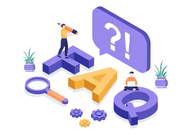 FAQ illustration
